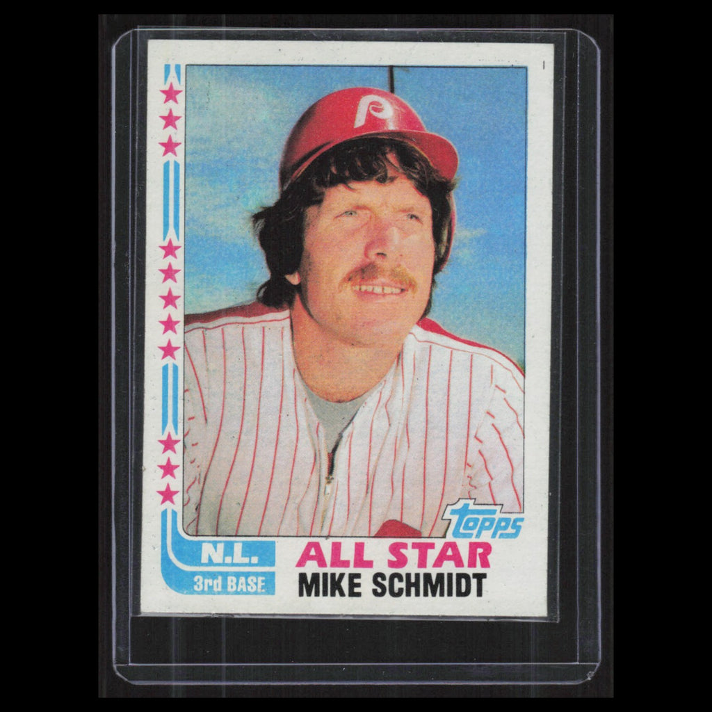 Mike Schmidt #339 1982 Topps Philadelphia Phillies Baseball Card MLB NM