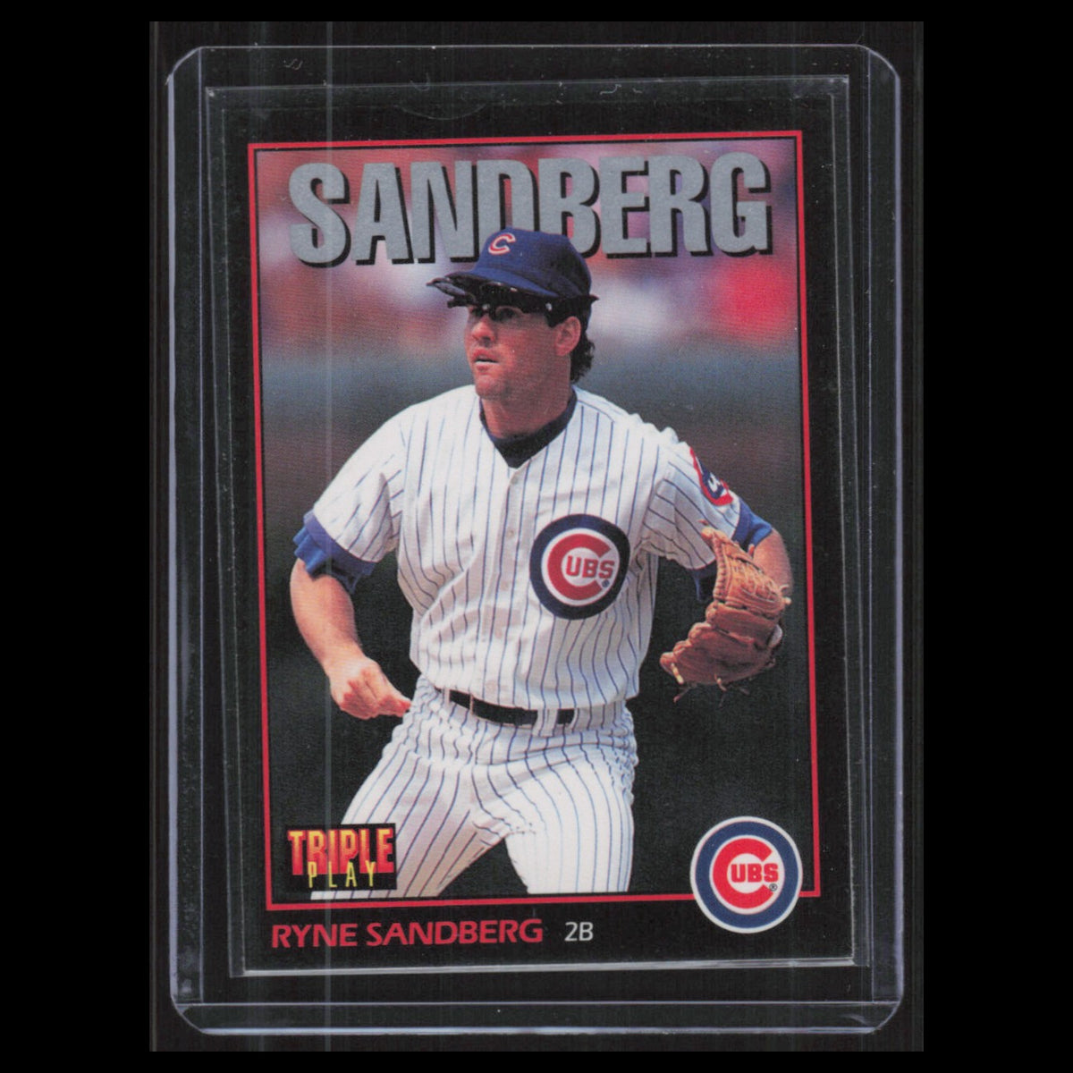 Ryne Sandberg #10 1993 Triple Play Chicago Cubs Baseball Card MLB NM