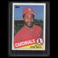 Ozzie Smith #605 1985 Topps St. Louis Cardinals Baseball Card MLB NM