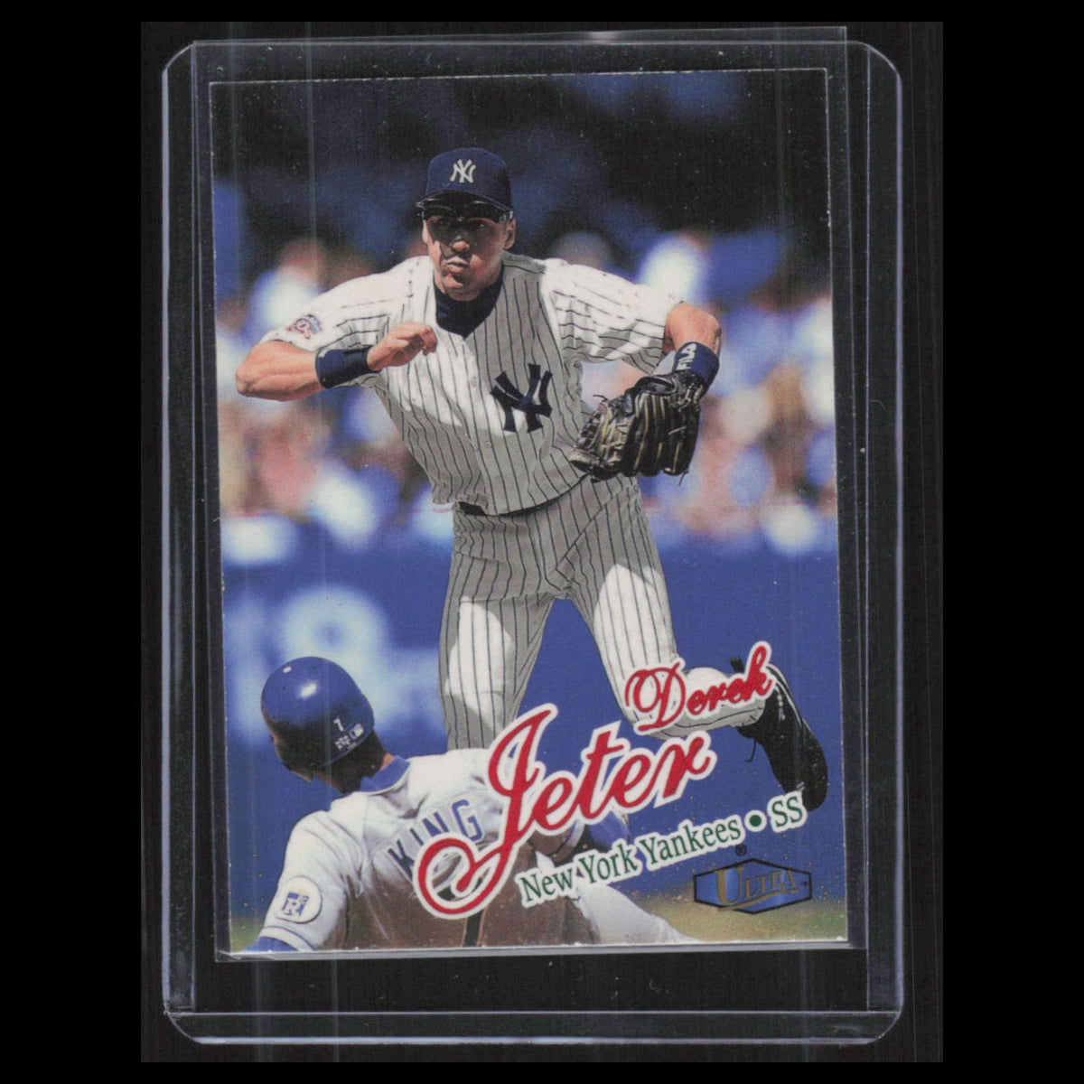 Derek Jeter #150 1998 Fleer Ultra New York Yankees Baseball Card MLB NM