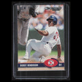 Rickey Henderson #99 2003 Donruss Boston Red Sox Baseball Card MLB NM