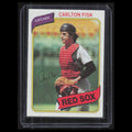 Carlton Fisk #40 1980 Topps Boston Red Sox Baseball Card MLB NM