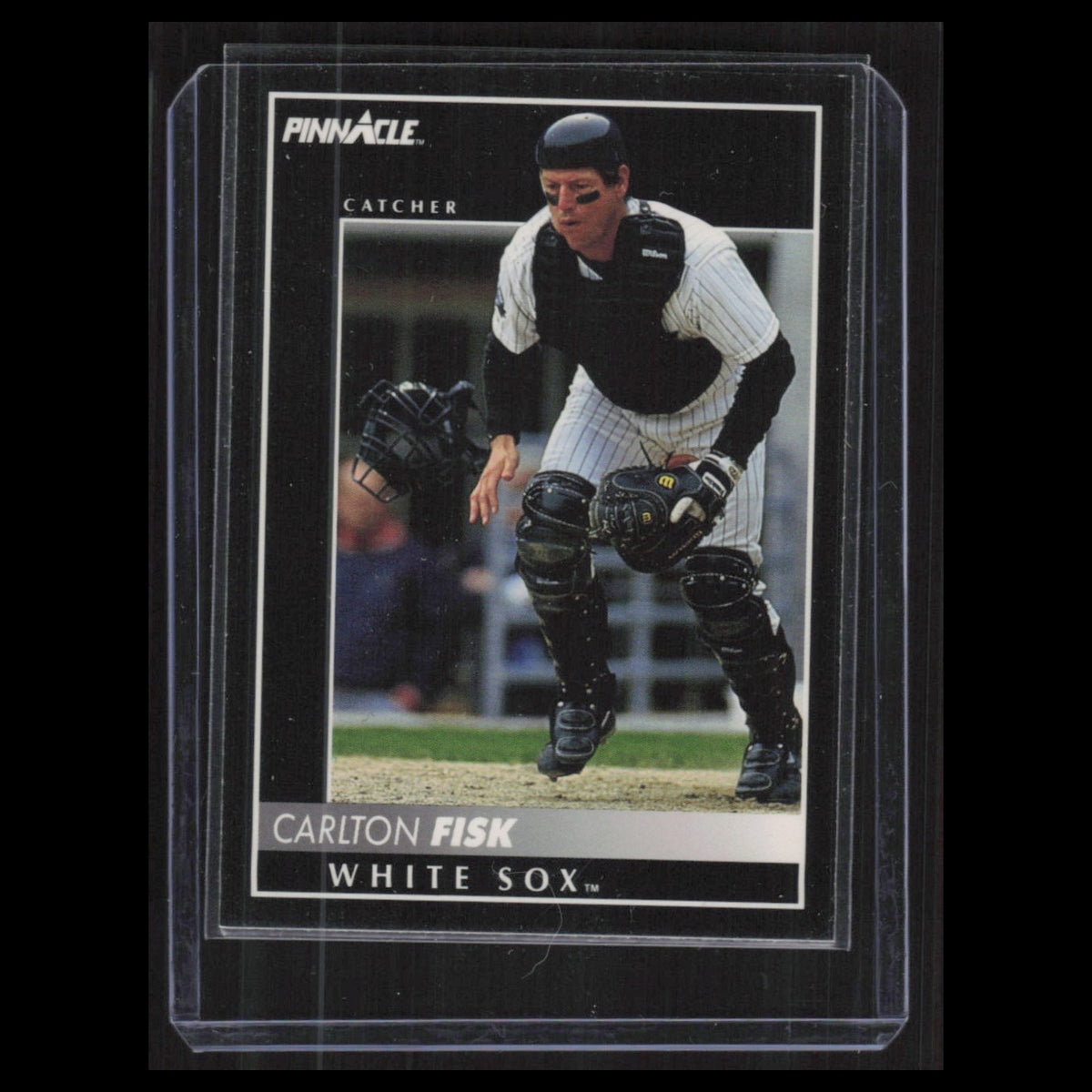 Carlton Fisk #361 1992 Pinnacle Chicago White Sox Baseball Card MLB NM