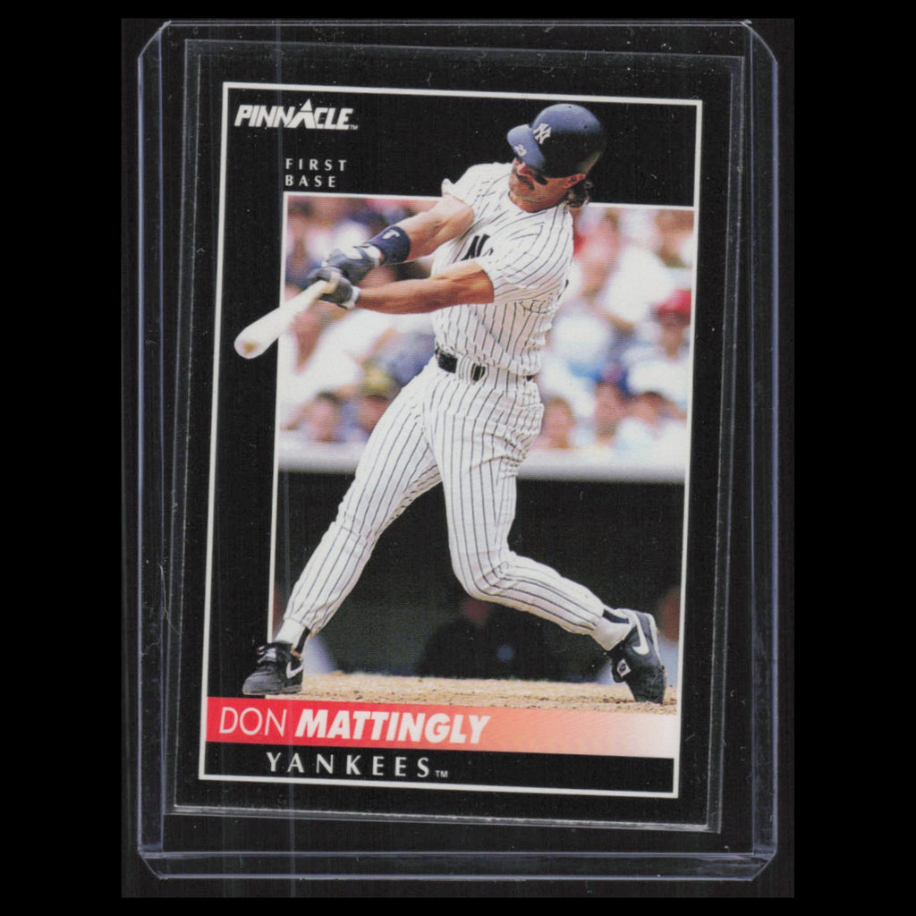 Don Mattingly #23 1992 Pinnacle New York Yankees Baseball Card MLB NM