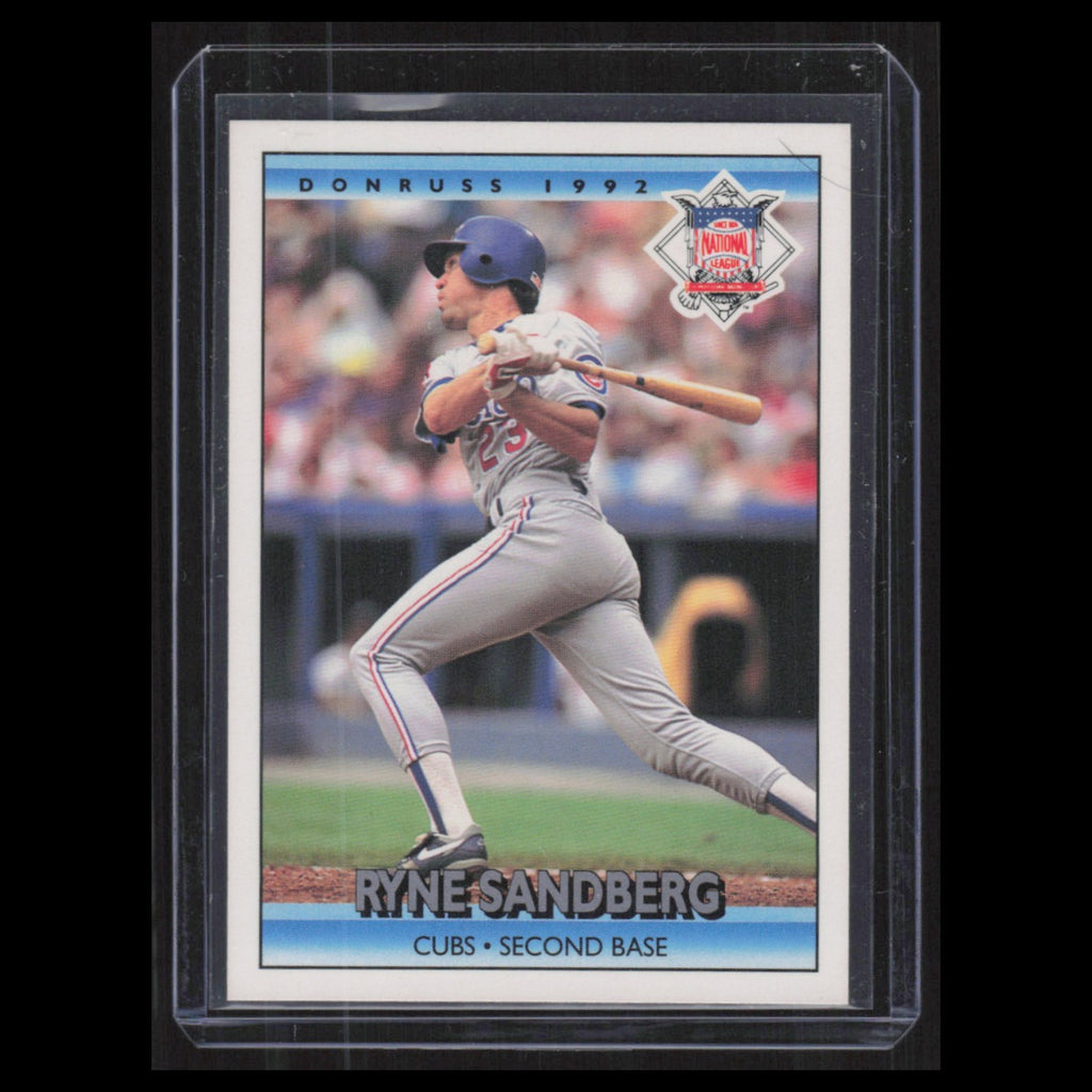 Ryne Sandberg #429 1992 Donruss Chicago Cubs Baseball Card MLB NM