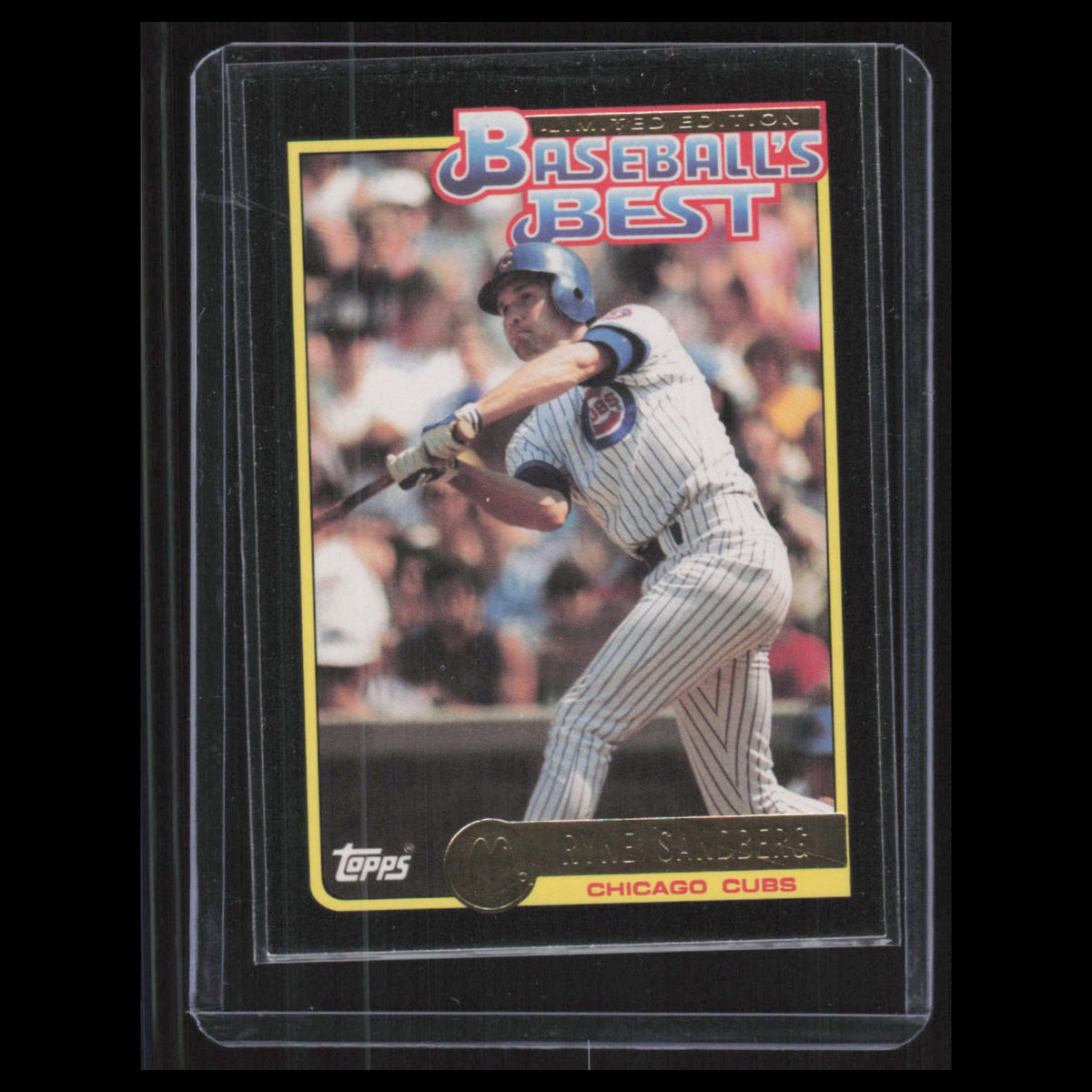 Ryne Sandberg #5 1992 Topps McDonalds Baseballs Best Chicago Cubs Baseball Card