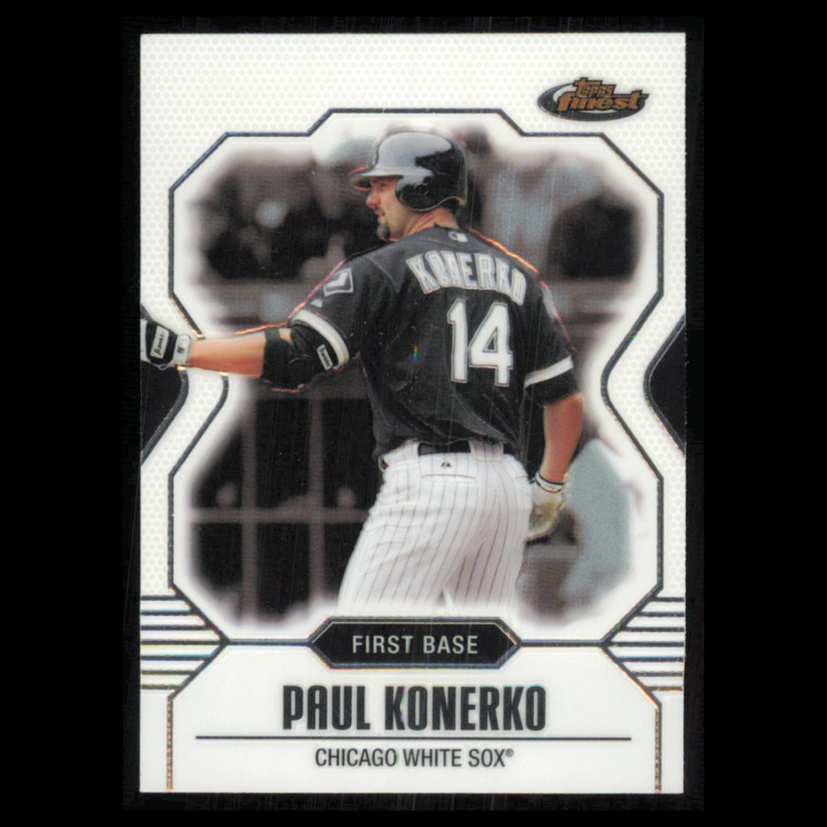 Paul Konerko #60 2007 Topps Finest Chicago White Sox Baseball Card MLB NM