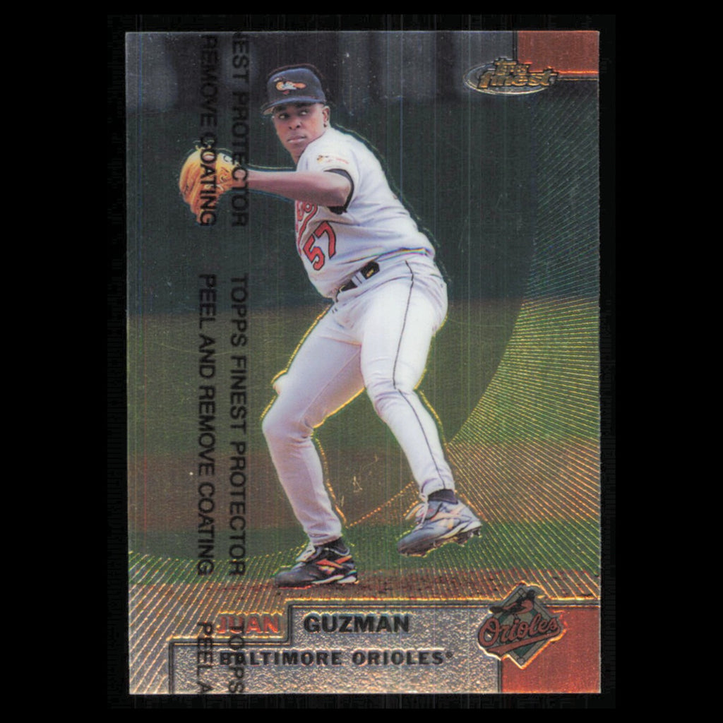 Juan Guzman #21 1999 Topps Finest Baltimore Orioles Baseball Card MLB NM