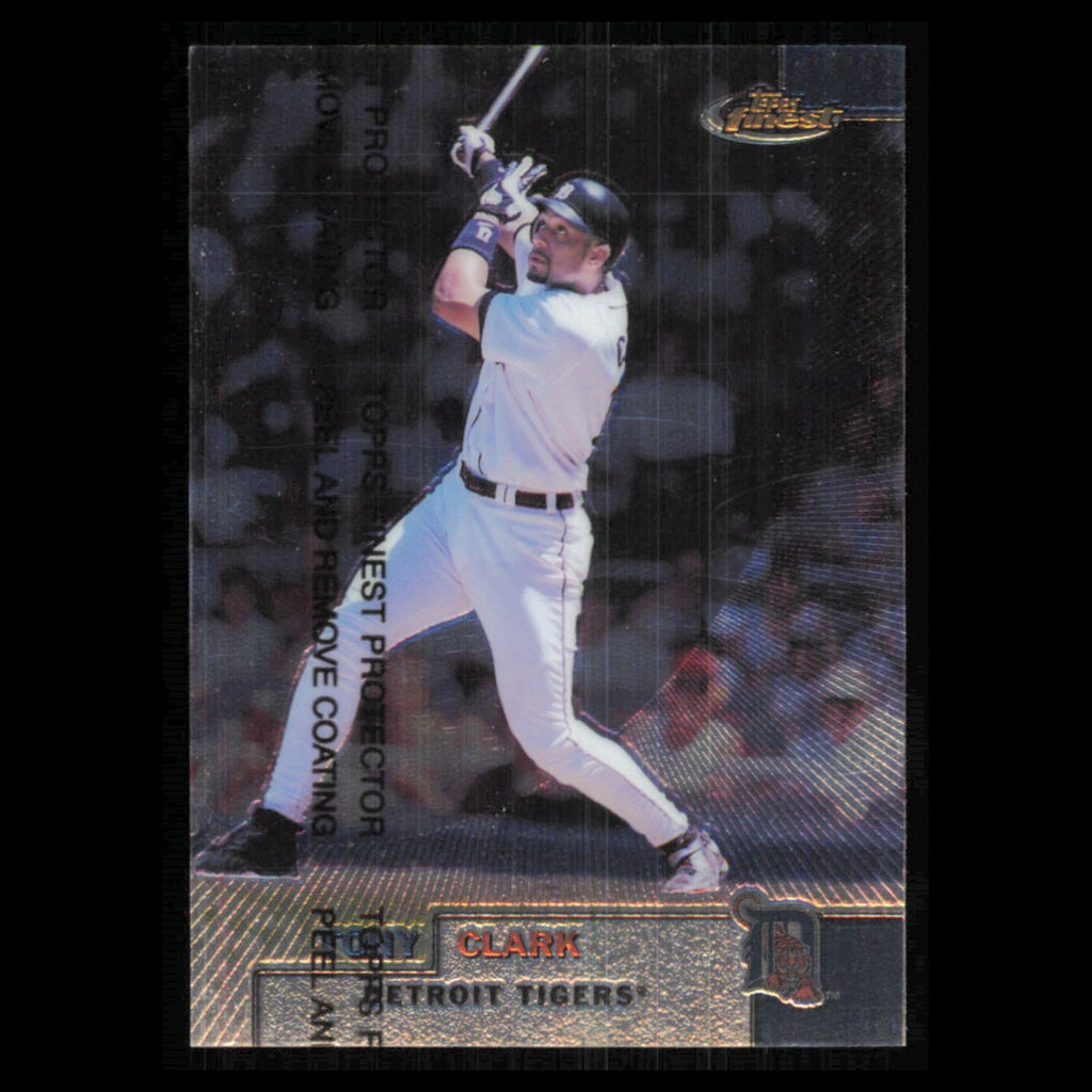 Tony Clark #10 1999 Topps Finest Detroit Tigers Baseball Card MLB NM