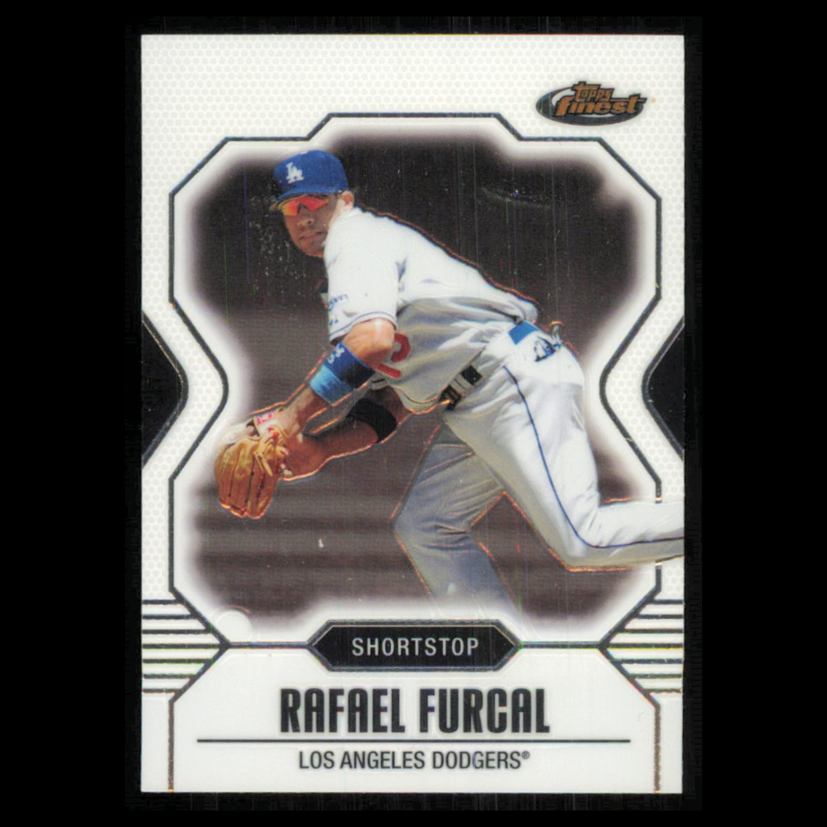 Rafael Furcal #58 2007 Topps Finest Los Angeles Dodgers Baseball Card MLB NM