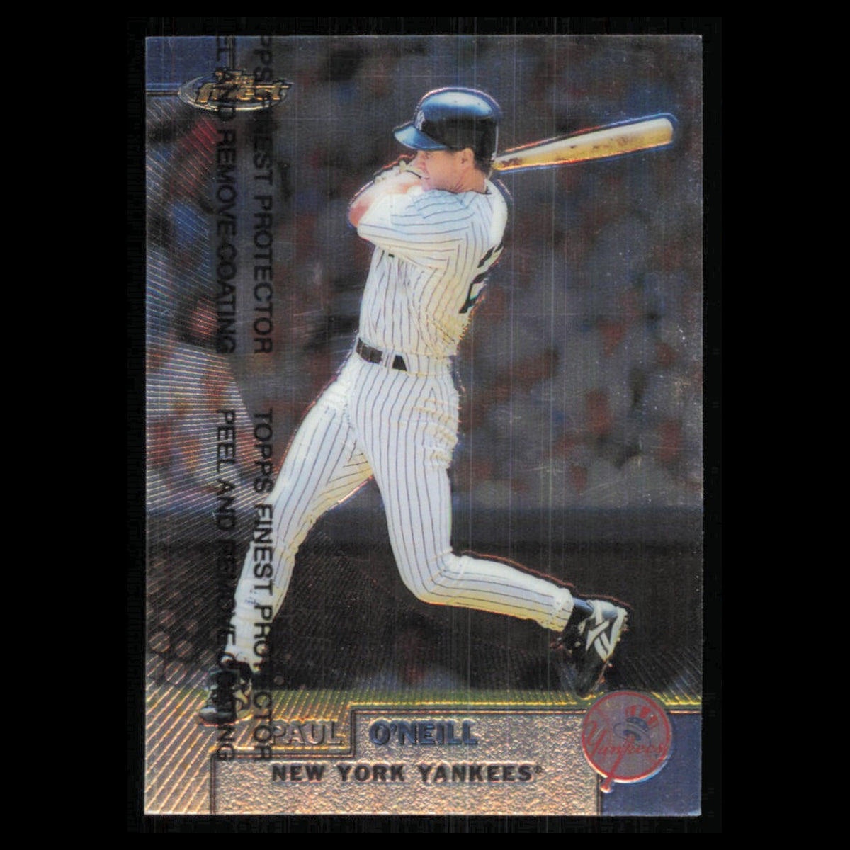 Paul ONeill #51 1999 Topps Finest New York Yankees Baseball Card MLB NM