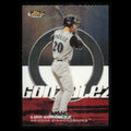 Luis Gonzalez #120 2005 Topps Finest Arizona Diamondbacks Baseball Card MLB NM