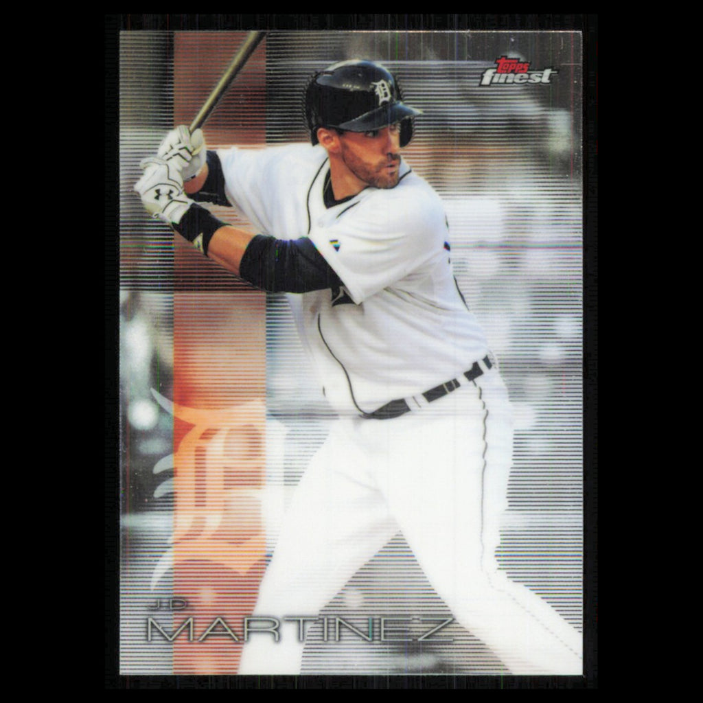 J.D. Martinez #20 2016 Topps Finest Detroit Tigers Baseball Card MLB NM