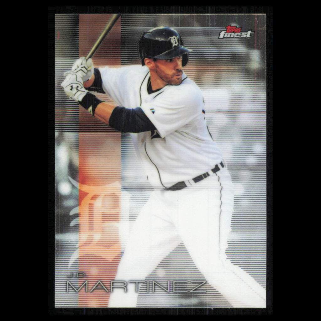 J.D. Martinez #20 2016 Topps Finest Detroit Tigers Baseball Card MLB NM