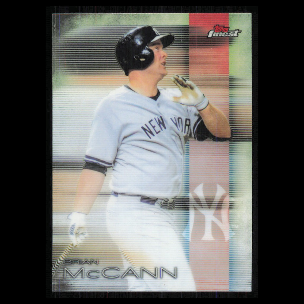 Brian McCann #28 2016 Topps Finest New York Yankees Baseball Card MLB NM