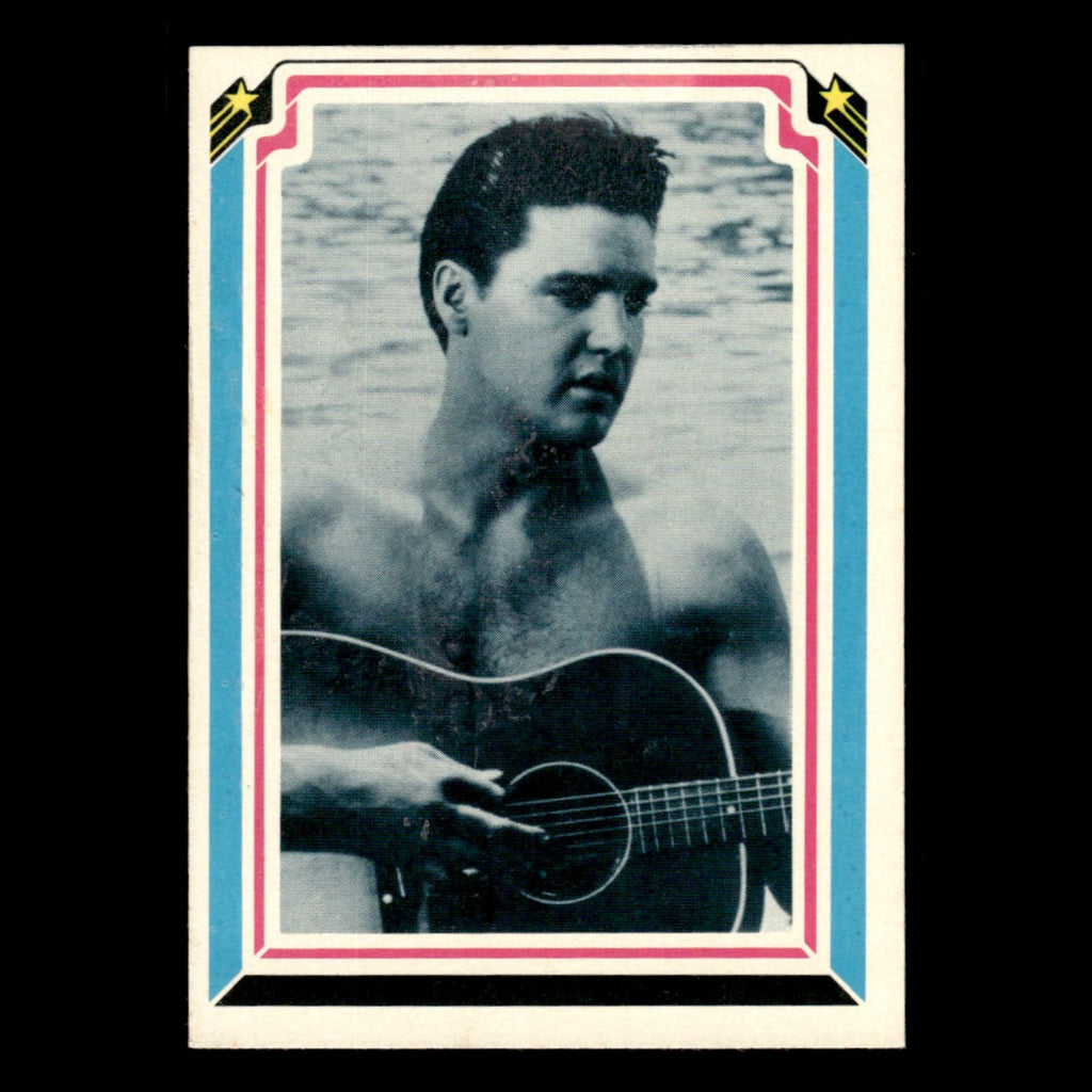 Elvis Presley #22 1978 Boxcar Elvis Facts Baseball Card MLB EX