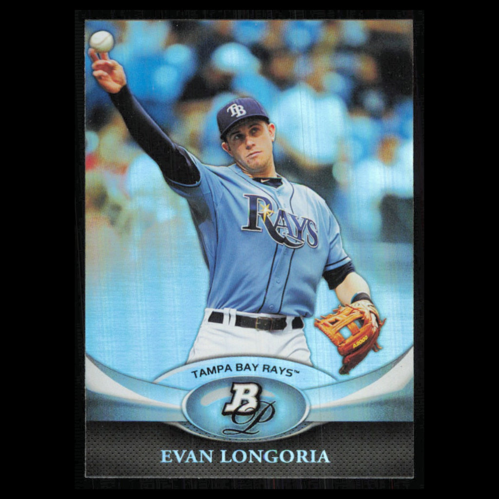 Evan Longoria #97 2011 Bowman Platinum Tampa Bay Rays Baseball Card MLB NM