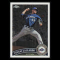 Yovani Gallardo #61 2011 Topps Chrome Milwaukee Brewers Baseball Card MLB NM