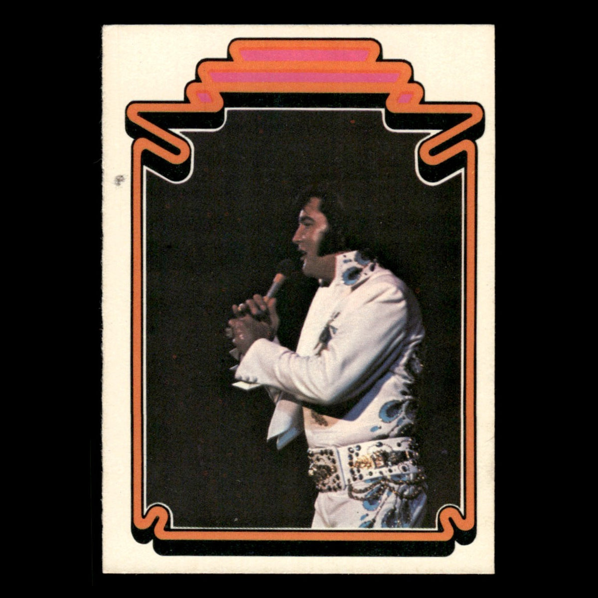 Elvis Presley #10 1978 Boxcar Elvis Facts Baseball Card MLB EX