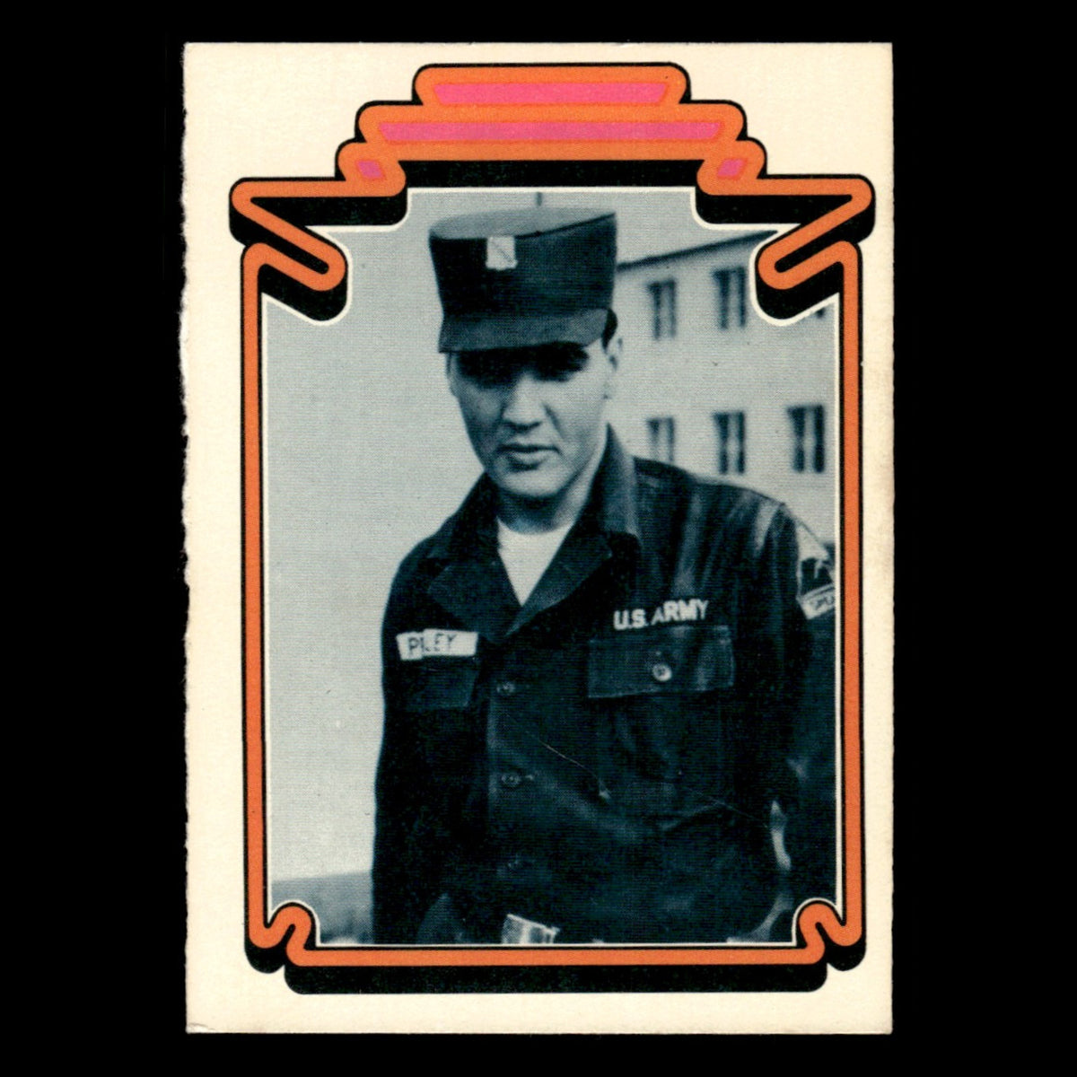 Elvis Presley #41 1978 Boxcar Elvis Facts Baseball Card MLB EX