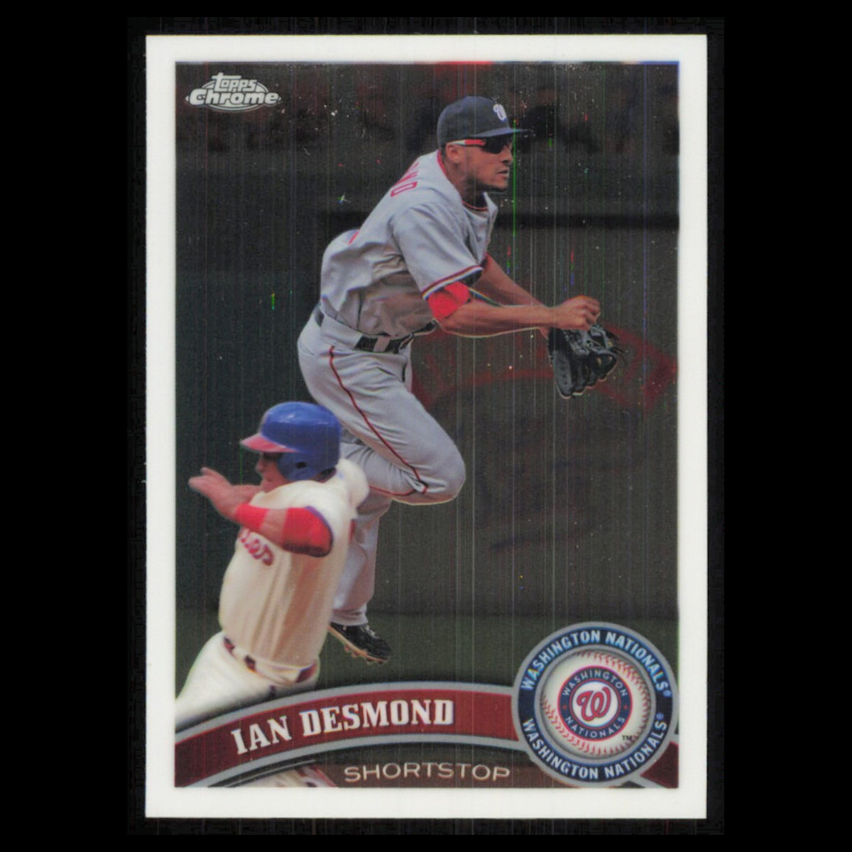 Ian Desmond #149 2011 Topps Chrome Washington Nationals Baseball Card MLB NM