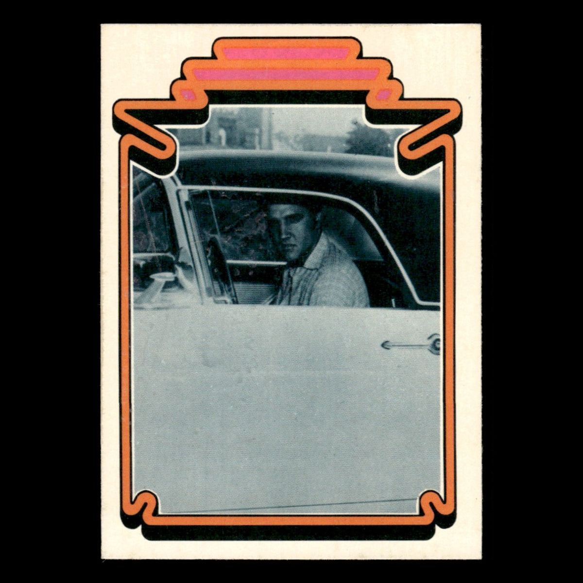 Elvis Presley #4 1978 Boxcar Elvis Facts Baseball Card MLB EX