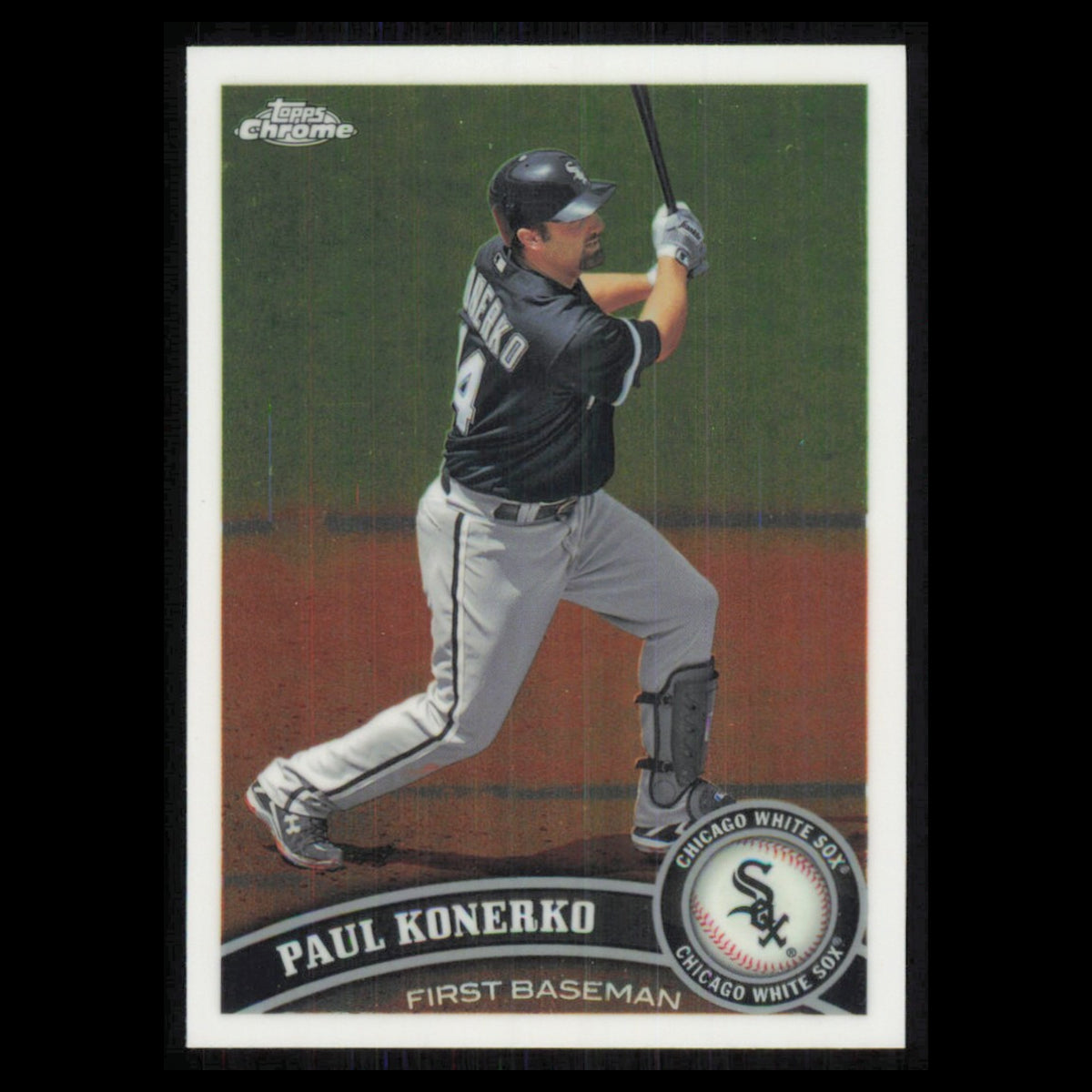 Paul Konerko #159 2011 Topps Chrome Chicago White Sox Baseball Card MLB NM