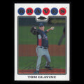 Tom Glavine #156 2008 Topps Chrome Atlanta Braves Baseball Card MLB NM