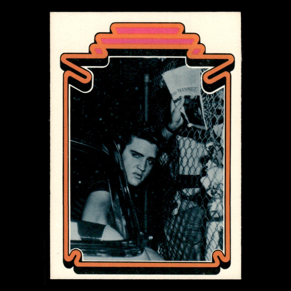 Elvis Presley #48 1978 Boxcar Elvis Facts Baseball Card MLB EX