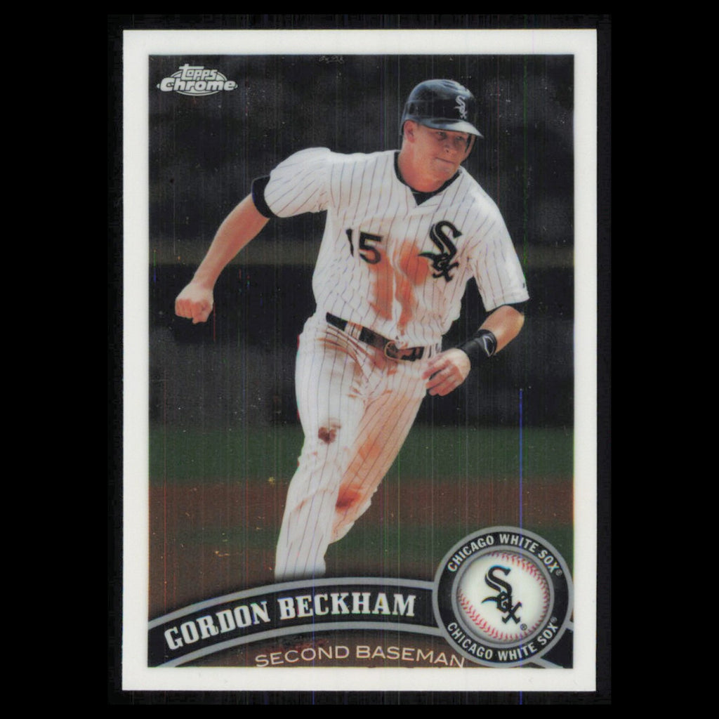 Gordon Beckham #51 2011 Topps Chrome Chicago White Sox Baseball Card MLB NM