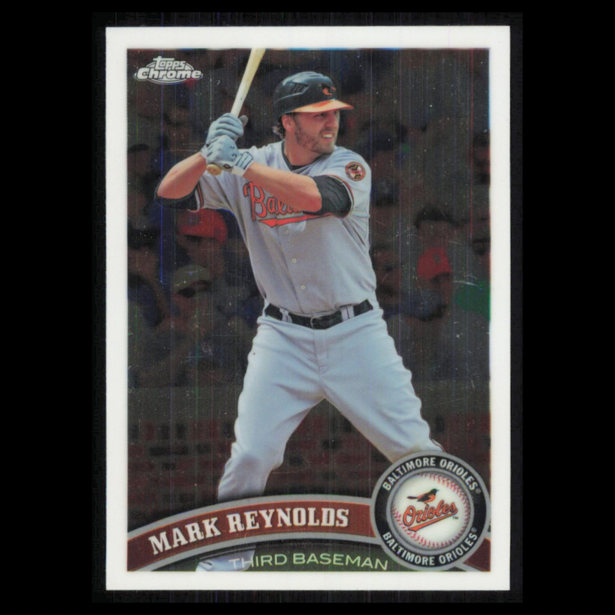 Mark Reynolds #129 2011 Topps Chrome Baltimore Orioles Baseball Card MLB NM