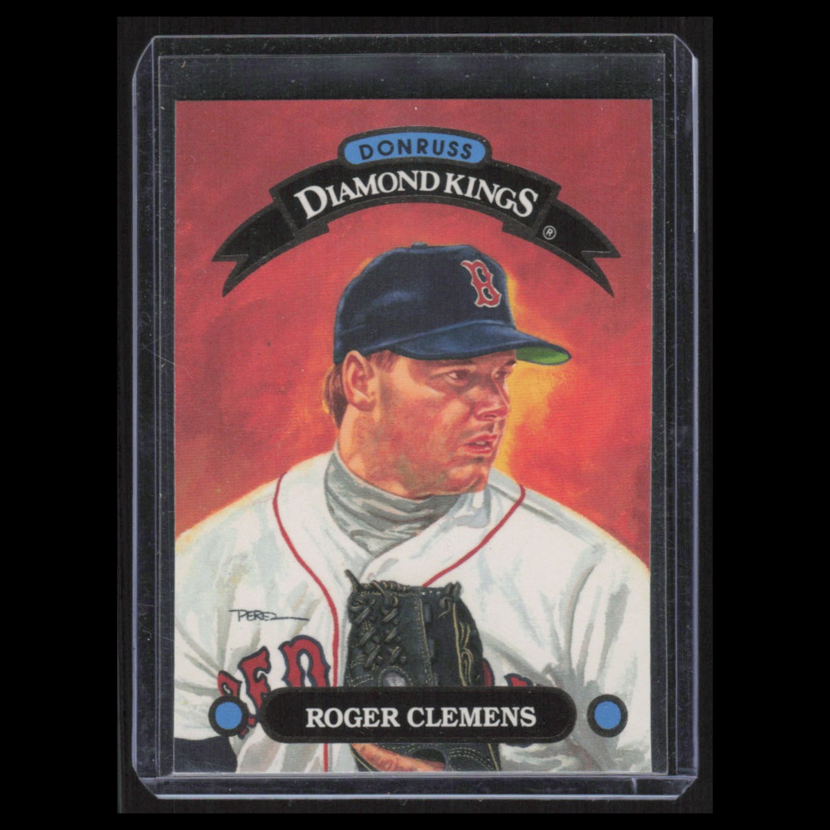 Roger Clemens #DK-3 1993 Donruss Diamond Kings Boston Red Sox Baseball Card MLB