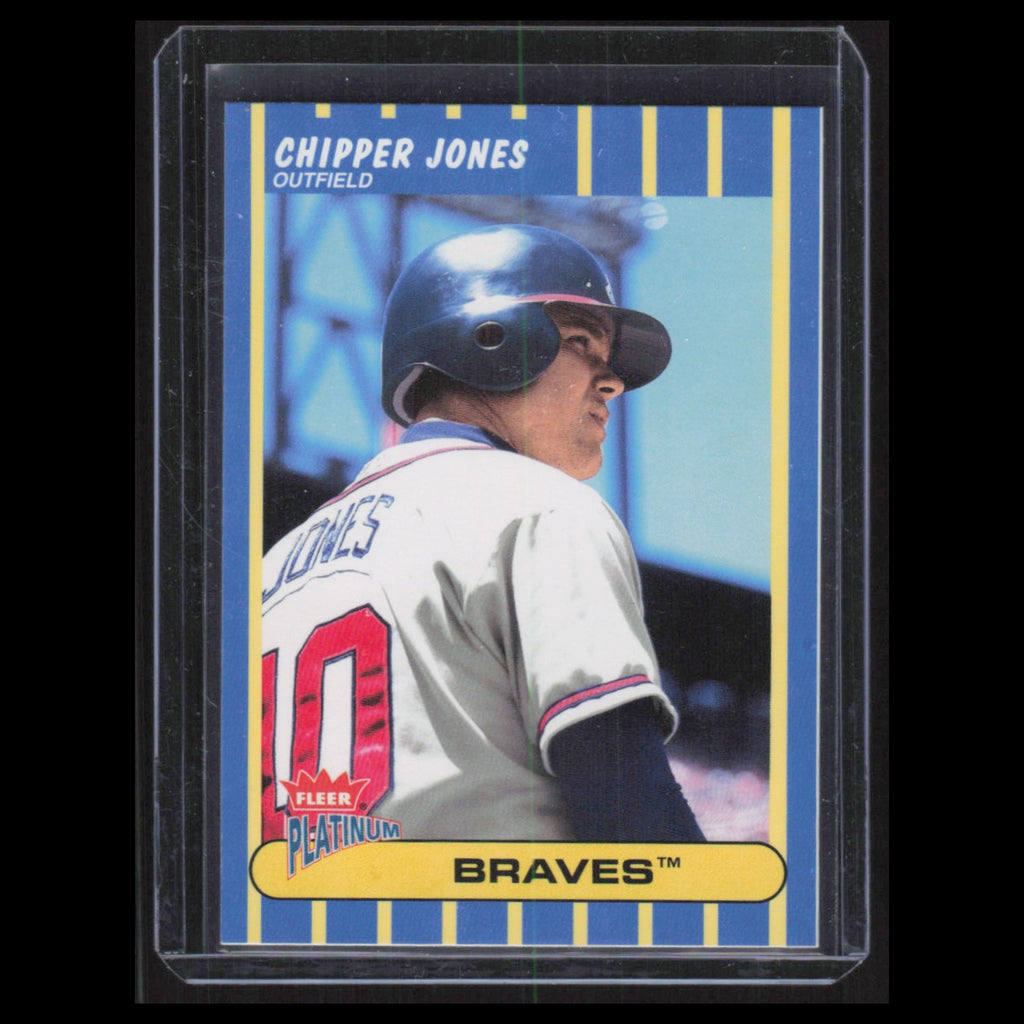 Chipper Jones #116 2003 Fleer Platinum Atlanta Braves Baseball Card MLB NM