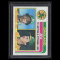 As Team Leaders - Rickey Henderson/Steve McCatty #156 1982 Topps Athletics Card