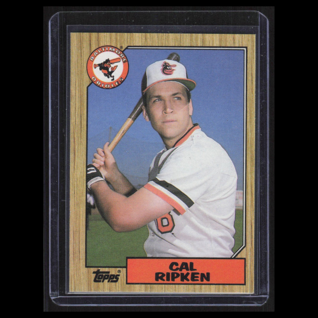 Cal Ripken Jr. #784 1987 Topps Baltimore Orioles Baseball Card MLB NM