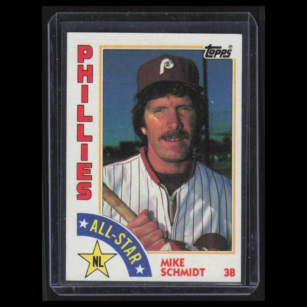 Mike Schmidt #388 1984 Topps Philadelphia Phillies Baseball Card MLB NM