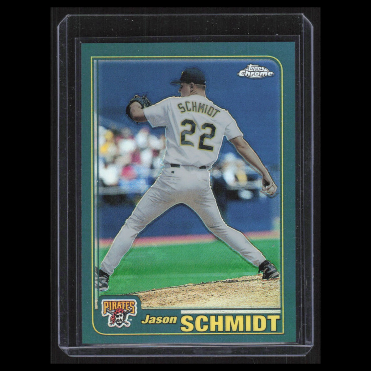 Jason Schmidt #112 2001 Topps Chrome Refractor Pittsburgh Pirates Baseball Card