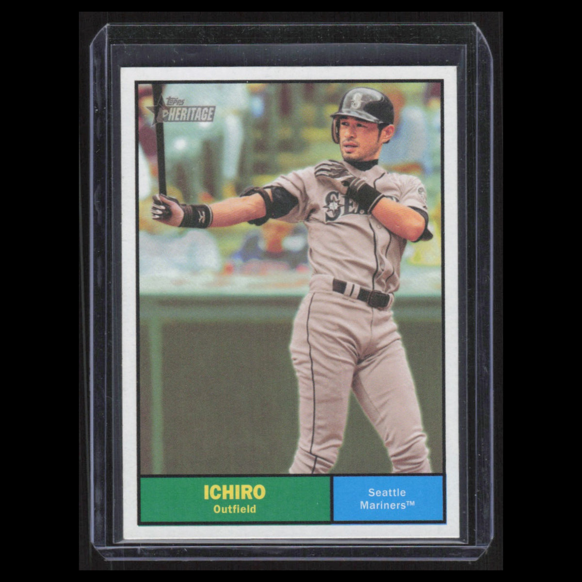 Ichiro Suzuki #244 2010 Topps Heritage Seattle Mariners Baseball Card MLB NM