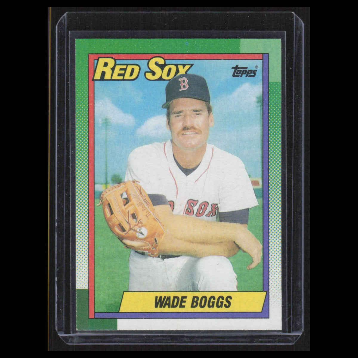 Wade Boggs #760 1990 Topps Boston Red Sox Baseball Card MLB NM
