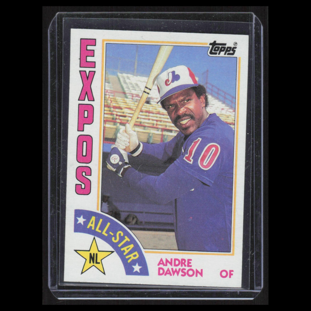 Andre Dawson #392 1984 Topps Montreal Expos Baseball Card MLB NM
