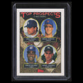 Mike Piazza/Brook Fordyce/Carlos Delgado Rookie #701 1993 Topps Top Prospects NM
