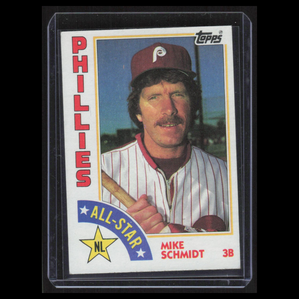 Mike Schmidt #388 1984 Topps Philadelphia Phillies Baseball Card MLB NM