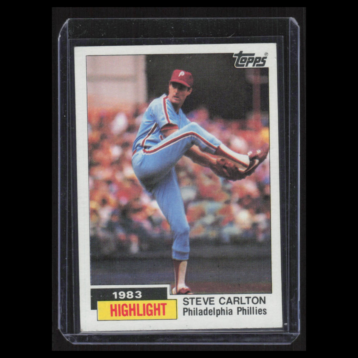 Steve Carlton #1 1984 Topps Philadelphia Phillies Baseball Card MLB NM