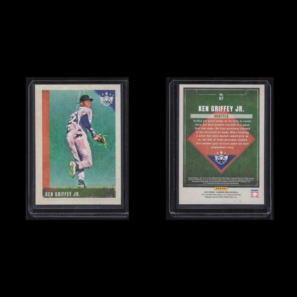 Ken Griffey Jr. #67 2022 Panini Diamond Kings Seattle Mariners Baseball Card MLB