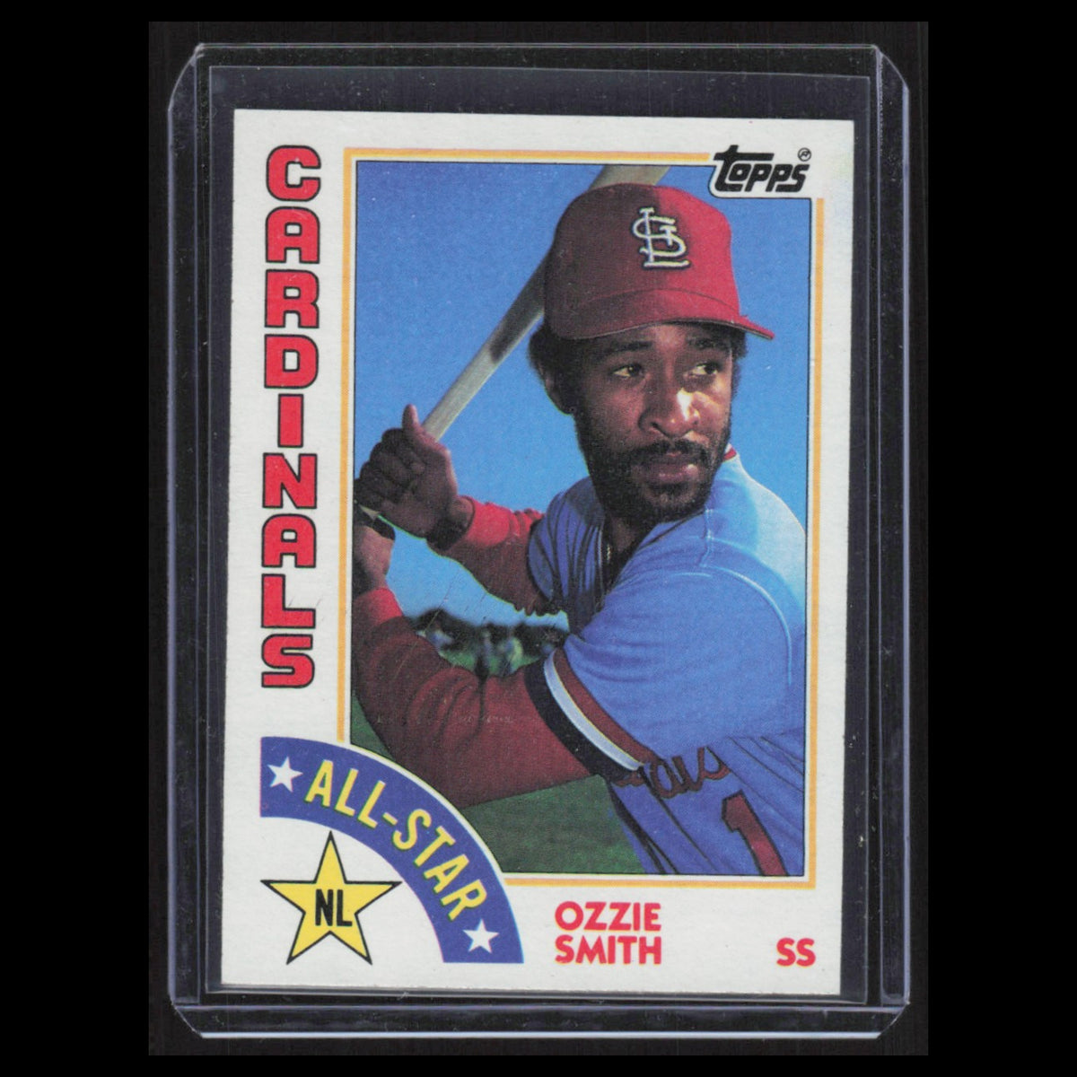 Ozzie Smith #389 1984 Topps St. Louis Cardinals Baseball Card MLB NM