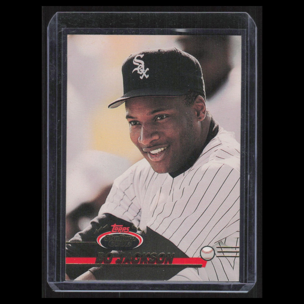 Bo Jackson #495 1993 Stadium Club Chicago White Sox Baseball Card MLB NM