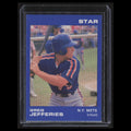 Greg Jefferies #NNO 1988 Star New York Mets Baseball Card MLB NM