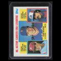 Tom Seaver Steve Carlton Steve Rogers #708 1984 Topps ERA Leaders Baseball Card