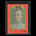 Ty Cobb #NNO 1986 Baseball All-Time Greats Detroit Tigers Baseball Card MLB NM