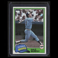 Dale Murphy #504 1981 Topps Atlanta Braves Baseball Card MLB NM